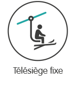 Télésiège fixe